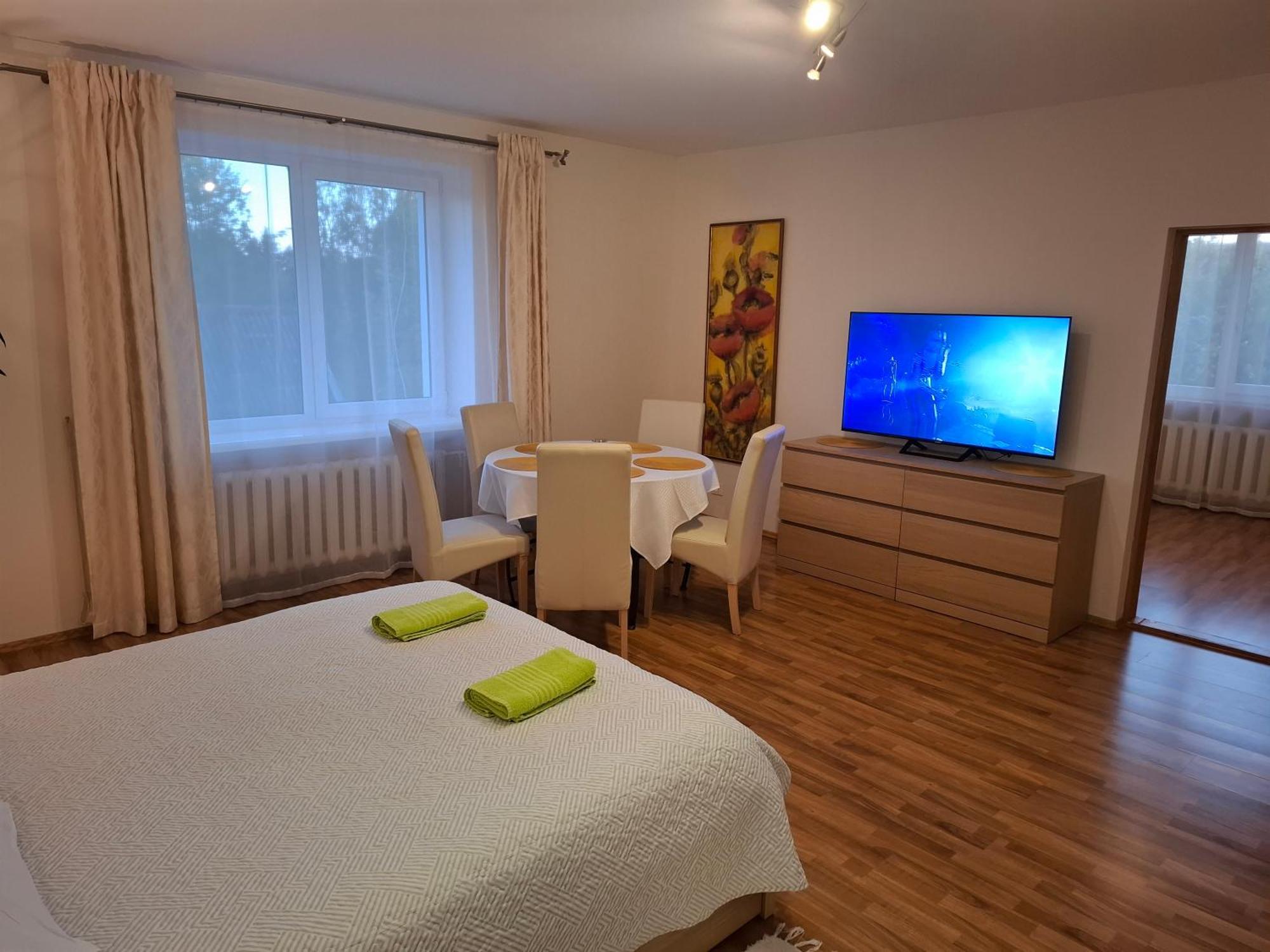 Apartamentai Salia Baseino 팔랑가 객실 사진